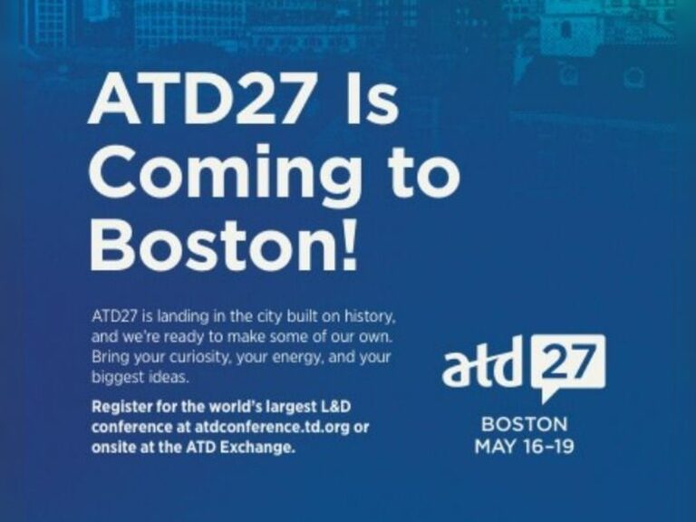 ATD27 Is Coming to Boston, 16 al 19 de mayo de 2027